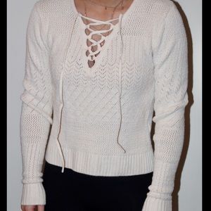 White sweater